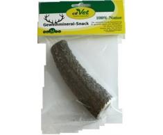 cdVet Naturprodukte Geweihmineral M 10er VE - Snack - Hund -Einzelfuttermittel - Spielzeug - Beschäftigung - gesunde Zähne + Zahnfleisch - Abwurfstange - ohne Farb + Konservierungsstoffe -