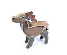 Duvo+ Hundespielzeug Kaninchen aus Segeltuch, lustiges und Starkes Spielzeug, kleine und große Hunde