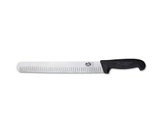 Victorinox Schinkenmesser Kullen fibrox Länge: 30 cm Küchenmesser, Schwarz