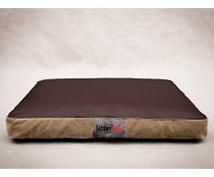 Hobbydog Hundematratze Folk Standard XL 110x90 Kodura/Cord Farbe 7 Dunkelbraun Hundebett