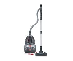 SEVERIN 7087-000 CY 7087 Staubsauger SPOWER Extrem Comfort beutellos, ABS, 1.5 liters, Schwarz - Grau