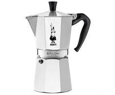 Bialetti 6801 Express Moka Pot, 9-Cup, Aluminum Silver