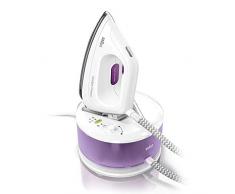 Braun Carestyle Compact IS2044VI - Bügelstation, 2200 W, 3D eloxal Plus Bügelsohle, Dauerdampf 230 g/min, 350 g/min Dampfstoß