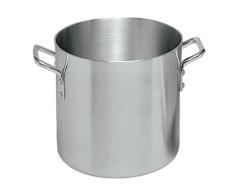 Suppentopf aus Aluminium, 10 l 80 Qt aluminiumfarben