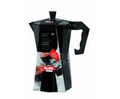 Ibili 612203 Espresso-Kocher für 3 Tassen, Schwarz