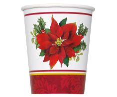 Unique Party Papierservietten, Motiv Weihnachtsstern, 16 Stück