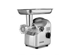 GASTROBACK #41409 Design Fleischwolf Advanced, Profi-Motor (Induktion/350 Watt), Digitalanzeige, Edelstahl-Kreuzmesser mit 4 Flügeln