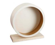 Dehner Kleintierzubehör Laufrad Motion, Ø 30 cm, Holz, natur