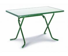 Best 26521130 Scherenklapptisch Primo eckig 110 x 70 cm, grün