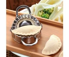 Umweltfreundlich Gebäck Tools Edelstahl Dumpling Maker Wraper Teig Cutter 15,5 x 10,5 x 2,5 cm Dumpling Schimmel Maker Teig kangsanli