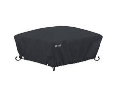 Classic Accessories Robuste Rundum-Abdeckung für quadratische Feuerschale – L