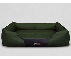 HobbyDog Hundebett Hundesofa Hundekorb Tierbett Verschiedene Größen und Farben Cordura Comfort (XXL - 110x90x25, 10 - grün)