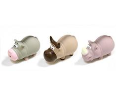 Croci C6098662 Latex Spielzeug Mollig Tiere, 18 cm