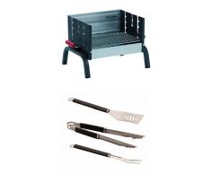 Dancook Holzkohle Grill 8100, mehrfarbig + Grillbesteck