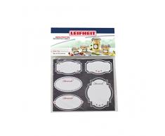 Leifheit Deko Etiketten Schwarz-WeiÃ, 20 selbstklebende Etiketten in 2 verschiedenen Formaten fÃ¼r groÃe und kleine GlÃ¤ser, zum Beschriften, dekorative Aufkleber fÃ¼r Selbstgemachtes und Eingemachtes