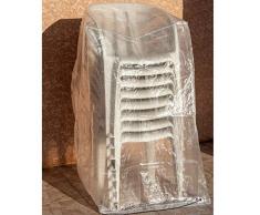 Werkapro Stuhlhusse, 70 x 70 x 110 cm, transparent