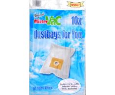 mistervac MV 607 / Staubsaugerbeutel Vlies 5-lagig / Vorteilspack 20 Tüten / für Progress PC-Serie