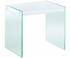 Haku-Möbel 87394 Beistelltisch 46 x 35 x 43 cm, weiÃ