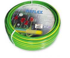 Bradas WFR3/450 Garten-/ Wasserschlauch 3/4 Zoll, 50 m, Reflex, 3-lagig, Verdrehungsfest, grün, 40 x 40 x 30 cm