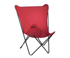 Lafuma Ersatz-Airlon-Bezug für Klappsessel Maxi Pop-Up, 100% Polyester, rot
