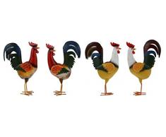 Green Jem gsgd46-u Flamingo mit Kopf bis Metall Garten Dekoration