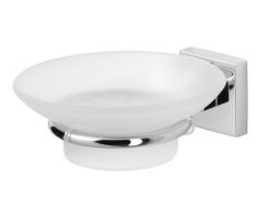 Tiger Melbourne Seifenschale, Messing verchromt, Sicherheitsglas