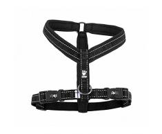 Hurtta 933155/3545 Casual Y-Geschirr in Div. Farben und Größen, Brustumfang:: 80cm, Farbe:: schwarz