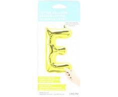 Northstar Folienballon Buchstabe E-Gold, 16 00571