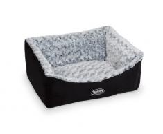 Nobby Komfort Bett eckig ARUSHA schwarz L x B x H: 45 x 40 x 18 cm