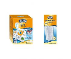 Swirl S 73 MicroPor Plus Staubsaugerbeutel für Siemens und Bosch Staubsauger + Motorfilter Universal