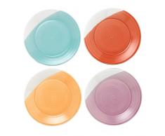 Royal Doulton 1815TW26728 1815 Speiseteller, 23 cm, 4er-Set, porzellan, mehrfarbig