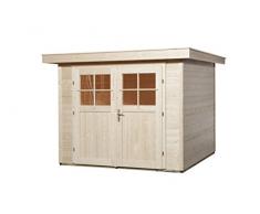 Weka Gartenhaus 227, natur, 255 x 280 x 217 cm