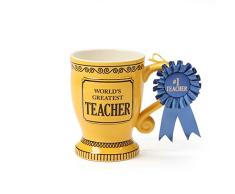 Our Name is Mud Worlds Greatest Teacher Kaffeetasse aus Steingut, 455 ml