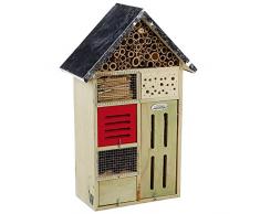 Beeztees 48224 Insektenhotel aus Holz, 24 x 12 x 49 cm