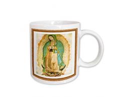 3dRose 60684_1 Mug Becher, keramik, weiß