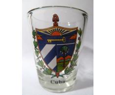 Cuba Schnapsglas mit Wappen