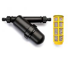 Rehau Wasserfilter 3/4 Zoll ; Außengewinde 26,5 mm ; Zubehör Tropfschlauch ; Zubehör Perlschlauch