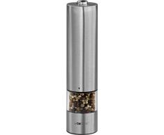 Clatronic PSM 3004N Pfeffer und Salzmühle Keramikmahlwerk, inox