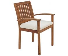 Tramontina 13827/312 Gartenstuhl Atlanta Armchair aus Jatoba FSC, edelholz