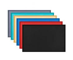 Hubulk Hund Katze Futternapf Matte aus FDA lebensmittelkontakt Silikon Anti-Rutsch kein Durcheinander hundenapfmatte – großen 48,3 x 30,5 cm