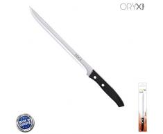 Oryx 5800035 Aspen Schinkenmesser, Klinge aus Edelstahl, 25 cm Schwarz.