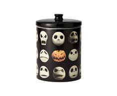 Enesco 6001019 Disney Ceramics Nightmare Before Christmas Jack Skellington Keksdose, 23,5 cm, Schwarz