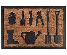 Esschert Design RB217 Fußmatte aus Kokosfaser, braun