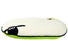 Trixie 36878 Shaun das Schaf Kissen, oval, 95 x 60 cm