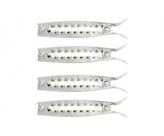 Charcoal Companion Grill Clips aus Edelstahl, silber, 4.19 x 15.39 x 24.13 cm, CC5134