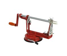 Farberware 5162120 Apfelschäler, Schneider und Entkerner, klein, rot