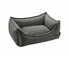 HUNTER Livingston Hundesofa, Hundebett, Strukturstoff, klassisch, M, anthrazit