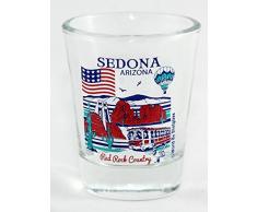 Sedona Arizona Great American Cities Collection Shot Glas