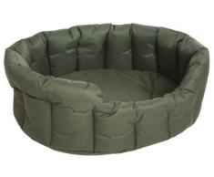 P & L Superior Pet Beds Bett für Haustiere, oval, wasserdicht, strapazierfähig, weich