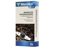 Menalux MCG DE Mahlwerkreiniger, 2 Reinigungen für Kaffeevollautomaten und Kaffeemühlen